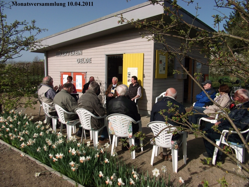 Monatsversammlung 10.04.2011